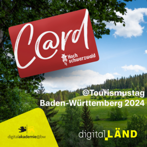 Digitale Gästekarte beim Tourismustag Baden-Württemberg