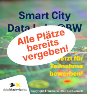Smart City Data Labs – Plätze für Datenlabore bereits vergeben!