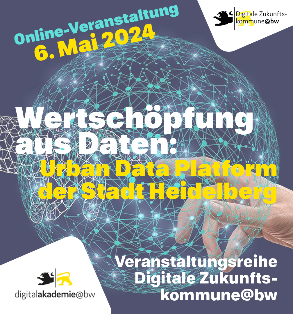 Digitale Zukunftskommune@bw Heidelberg Urban Data Platform