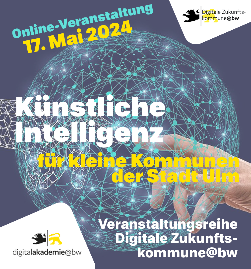 Digitale Zukunftskommune@bw KI für Kommunen der Stadt Ulm