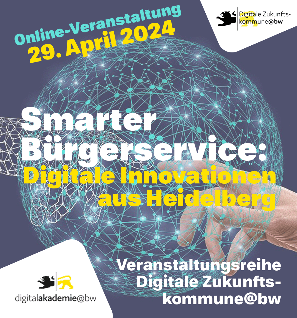Smarter Bürgerservice: Digitale Innovationen aus Heidelberg – Digitale Zukunftskommune@bw
