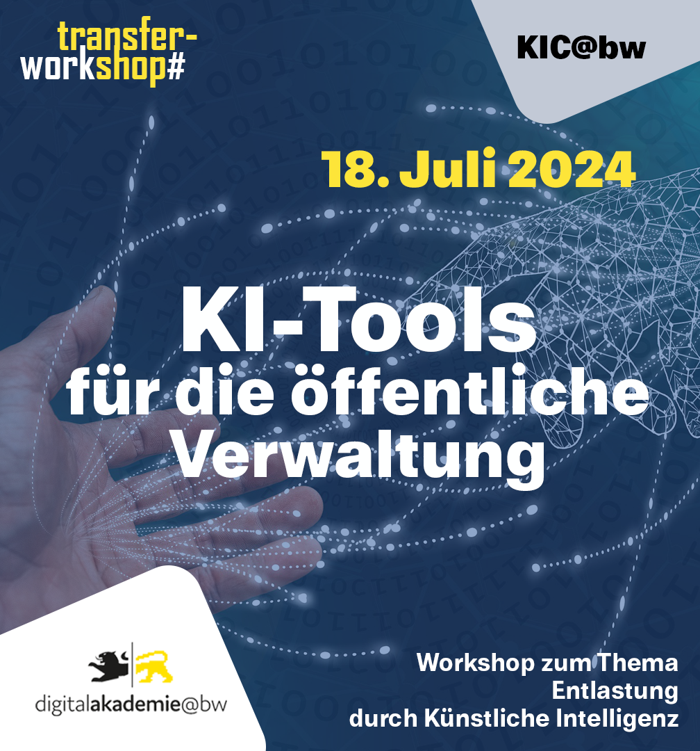 KI-Tools für die öffentliche Verwaltung​