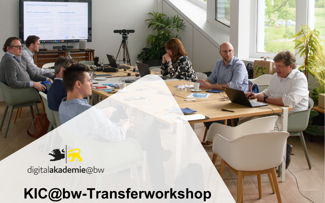 KIC@bw-Transferworkshop – Kommunen auf dem Weg zur Datenexzellenz