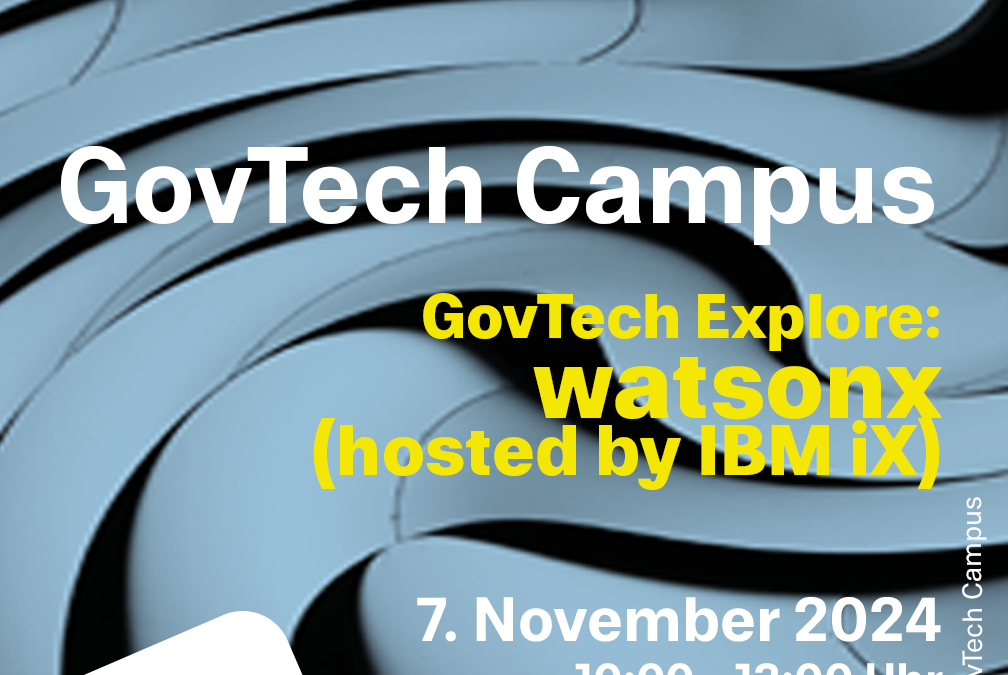 GovTech Explore: watsonx