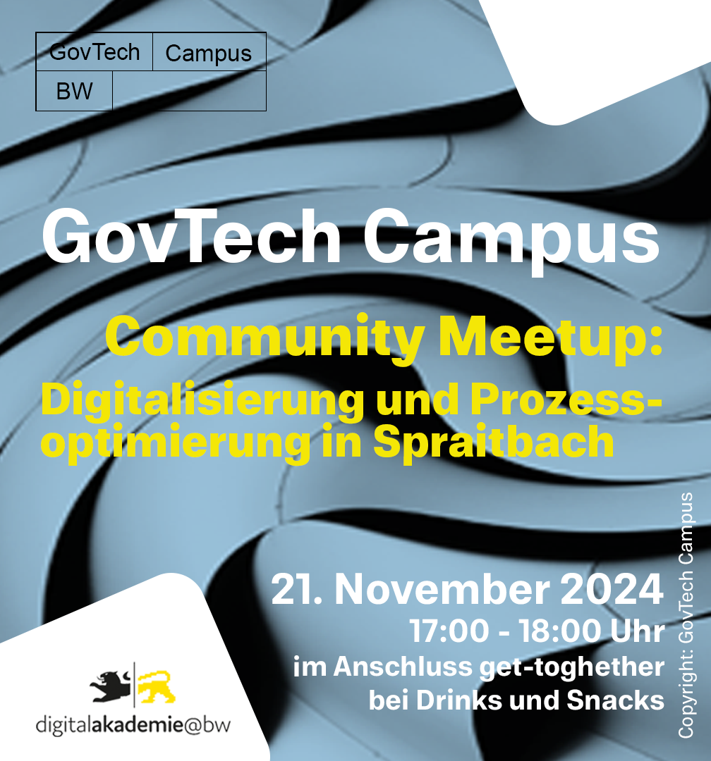 GovTech Campus Meetup Spraithbach