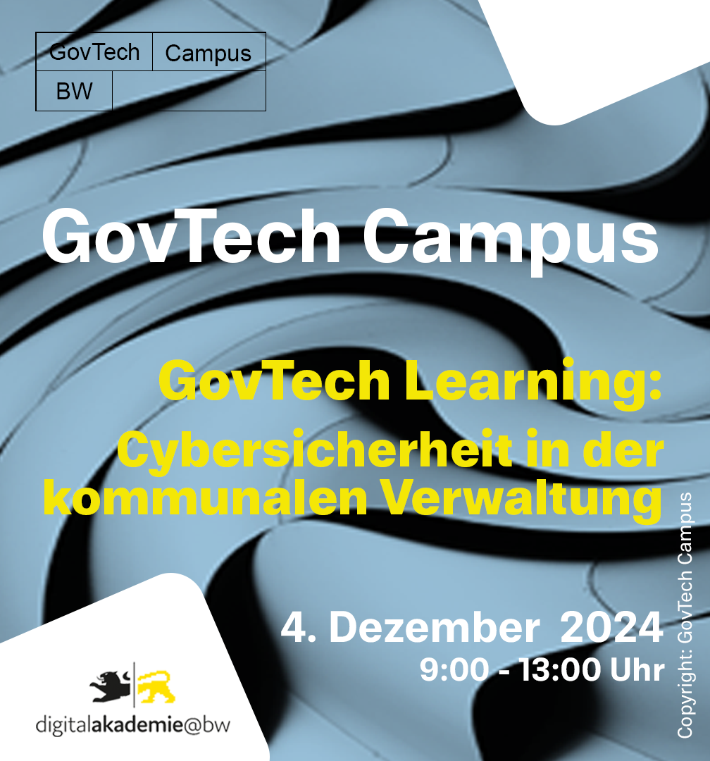 GovTech Learning Cybersicherheit
