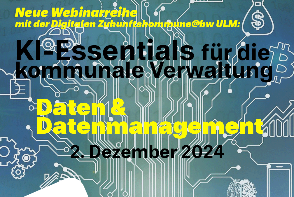 KI-Essentials für die kommunale Verwaltung: Daten und Datenmanagement