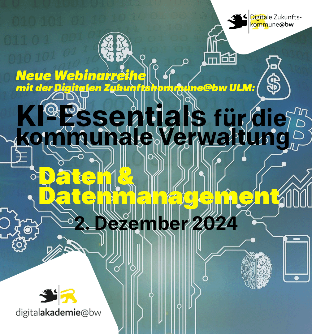 KI-Essentials für die kommunale Verwaltung: Daten und Datenmanagement