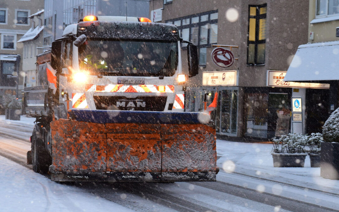 Winterdienst 4.0: von GPS bis Sensorik