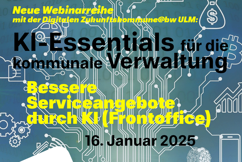 KI-Essentials für die kommunale Verwaltung: Bessere Serviceangebote durch KI (Frontoffice)