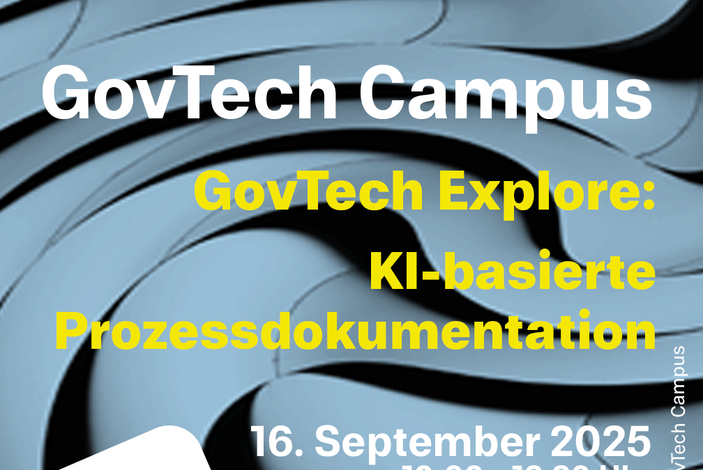 GovTech Explore – KI-basierte Prozessdokumentation