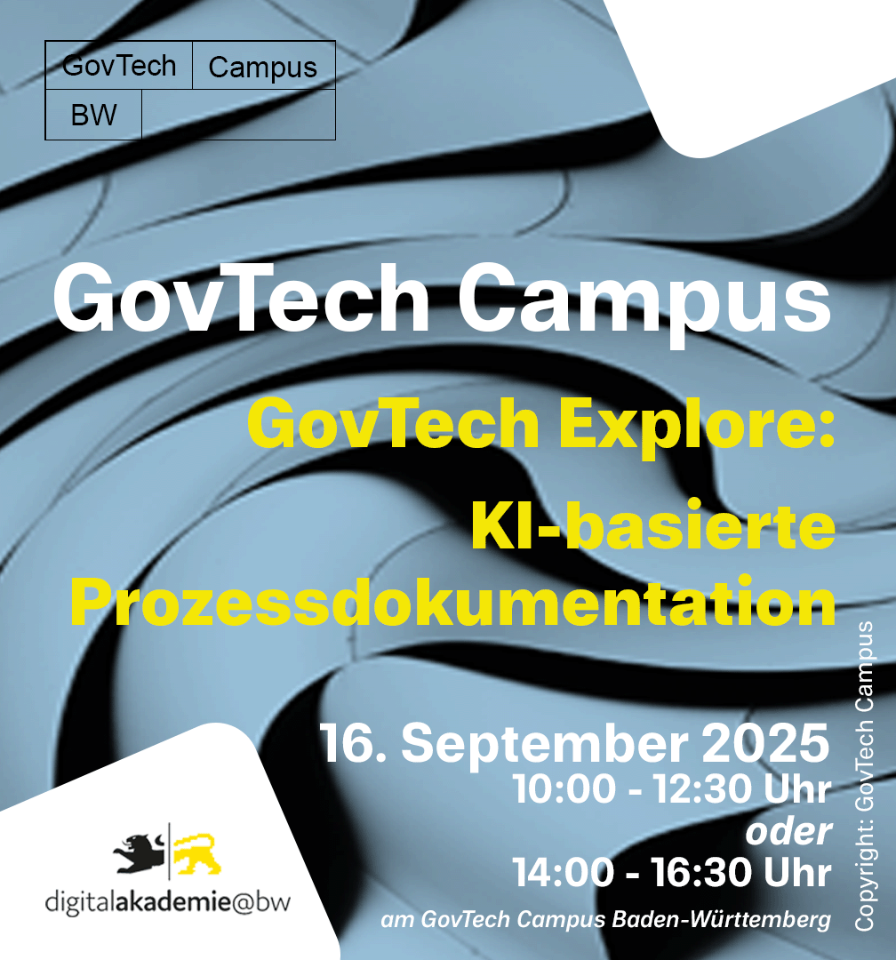 GovTech Campus KI-basierte Prozessdokumentation