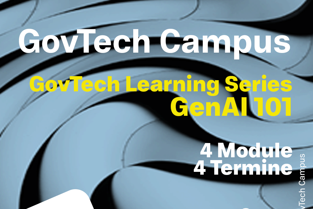 GovTech Campus – Virtuelle Lernreihe GenAI 101