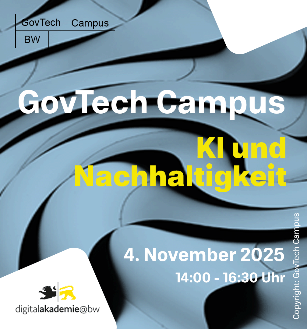 GovTech Campus KI und Nachhaltigkeit