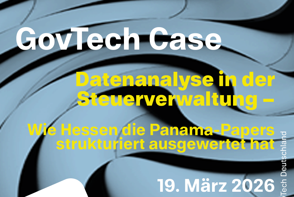 GovTech Case: Datenanalyse in der Steuerverwaltung