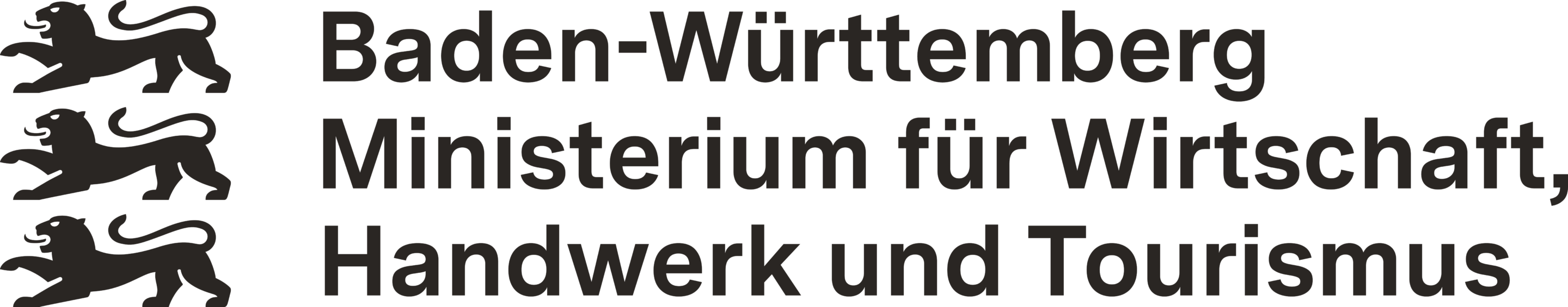Logo des Ministeriums für Wirtschaft, Arbeit und Tourismus