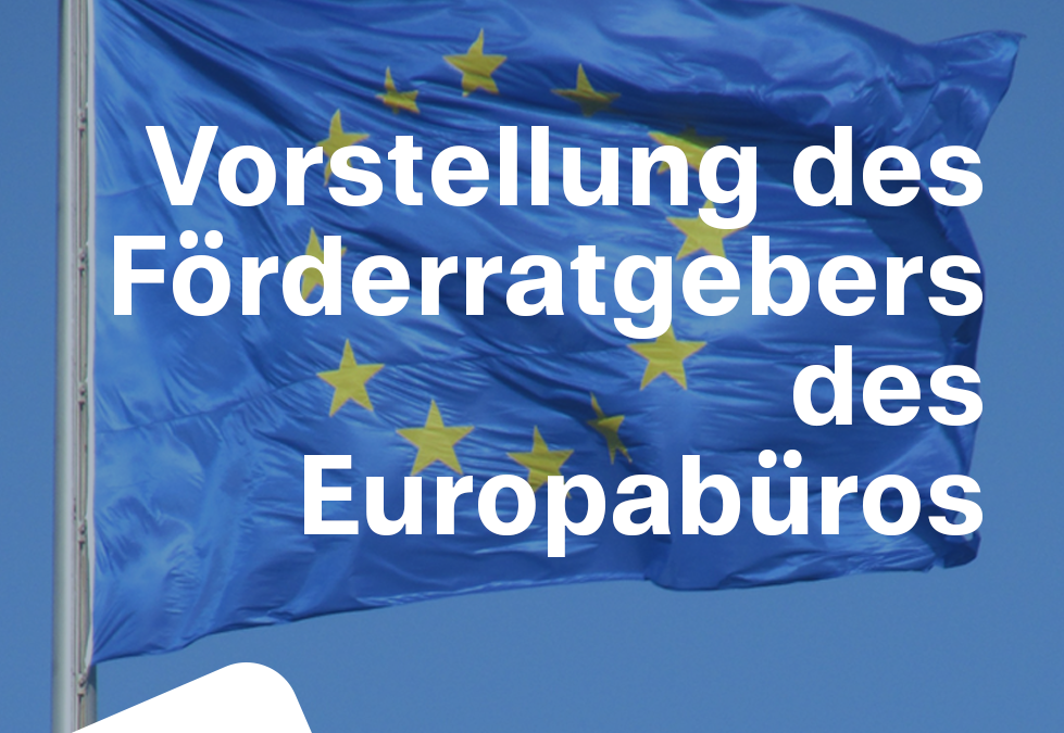 Vorstellung des Förderratgebers des Europabüros der baden-württembergischen Kommunen